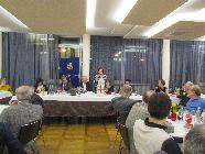 19 aprile 2018: Simona Salvetti riceve un riconoscimento per la sua amicizia e vicinanza al Rotary Club di Ivrea.