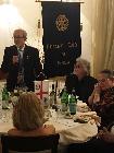 27 giugno 2019. Serata conviviale per il Passaggio delle Consegne tra il Presidente 18-19 Franco Azzolini e il Presidente 19-20 Pio Coda. Discorso del Presidente Azzolini.