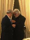 27 giugno 2019. Serata conviviale per il Passaggio delle Consegne tra il Presidente 18-19 Franco Azzolini e il Presidente 19-20 Pio Coda. Passaggio delle consegne.