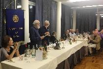 28 novembre 2019: Conviviale con ing. Garziera e la Olivetti P101 (Perottina).