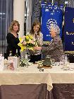 6 aprile 2022. Conviviale con Alessandra Ferraro. Interclub con Inner Weel Ivrea.