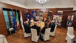 10 novembre 2022. Celebrazione del 70° anniversario dalla fondazione del Rotary Club di Ivrea.