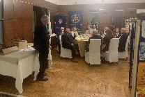 10 novembre 2022. Celebrazione del 70° anniversario dalla fondazione del Rotary Club di Ivrea.