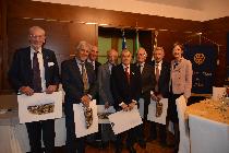 10 novembre 2022. Celebrazione del 70° anniversario dalla fondazione del Rotary Club di Ivrea.