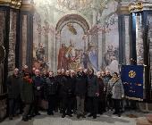 10 dicembre 2022. Visita al restauro della chiesa di Santa Croce a Ivrea.