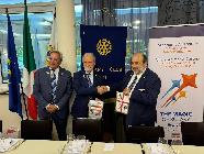11 luglio 2024. Visita del Governatore del Distretto 2031 avv. Vincenzo Carena.