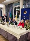 20 febbraio 2025. Serata sulle applicazioni dell’Intelligenza Artificiale in medicina con i soci del Rotary Club Cirie’ e Valli di Lanzo.