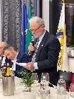 20 febbraio 2025. Serata sulle applicazioni dell’Intelligenza Artificiale in medicina con i soci del Rotary Club Cirie’ e Valli di Lanzo.