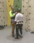 23 febbraio 2025. Service Climbing for inclusion con il Gruppo Alpi, le Guide alpine valdostane e tanti altri amici.