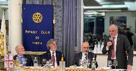 6 marzo 2025. Serata con i Personaggi del Carnevale di Ivrea 2025.