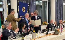 6 marzo 2025. Serata con i Personaggi del Carnevale di Ivrea 2025.