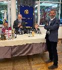 8 maggio 2025. Serata con Elidio Viglio sul volontariato in Etiopia con ingresso dei due nuovi soci Davide Enrione e Giulio Pollono.