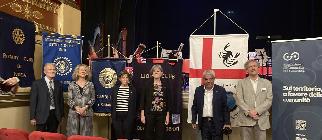 18 maggio 2025. Concerto di beneficenza al Teatro Giacosa con i ragazzi del Conservatorio G.      Verdi di Torino, diretti dal Maestro Ratti.  